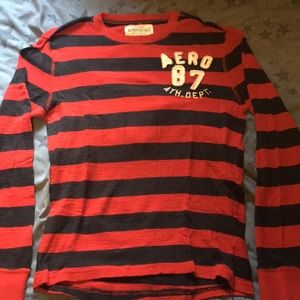 Long sleeve striped Aeropostale shirt
